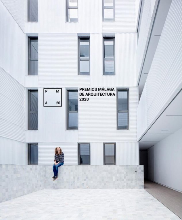 La obra premiada por el jurado en la categoría 'Málaga de Arquitectura' ha sido el proyecto de 73 viviendas de alquiler en calle Pacífico 11 d