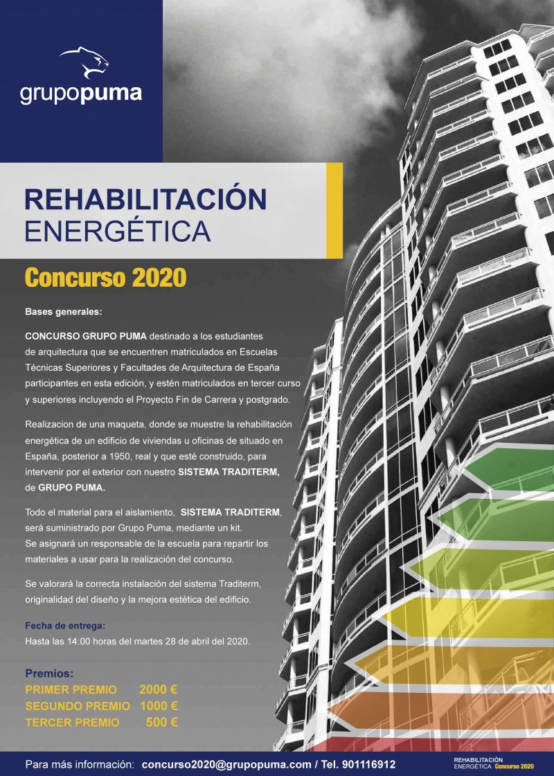 Concurso Rehabilitación Energética 2020
