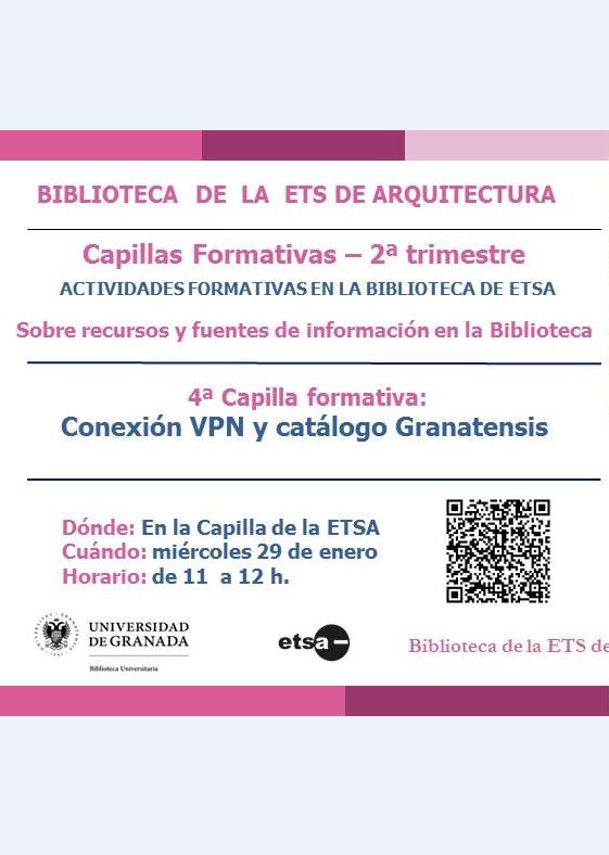 4ª Capilla formativa: "Conexión VPN y Catálogo Granatensis"