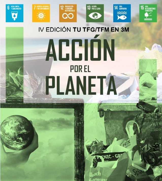 Premios Anuales "Tu TFG y tu TFM en 3M. Acción por el planeta" 