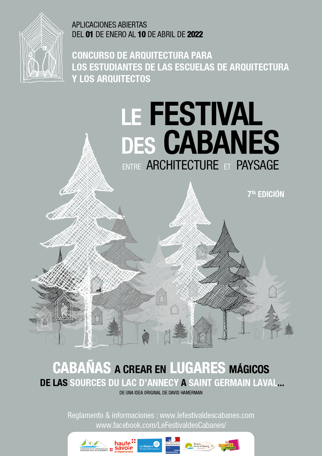 Cartel Le festival des Cabanes