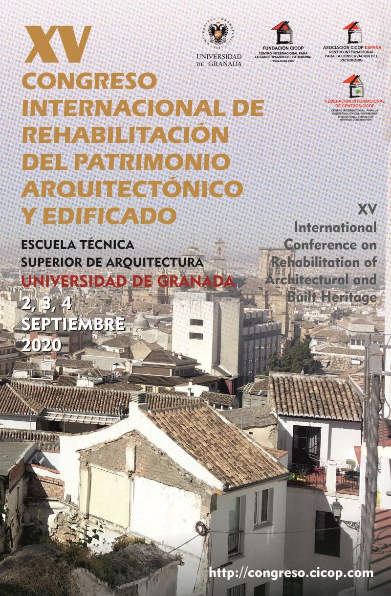 XV Congreso Internacional de Rehabilitación del Patrimonio Arquitectónico y Edificado