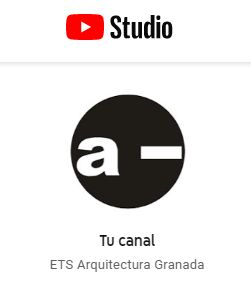 etsarquitectura, canal YouTube