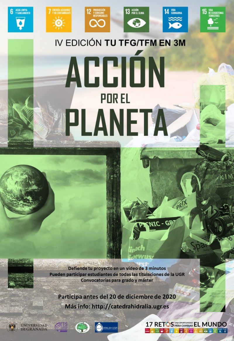 Premios Anuales "Tu TFG y tu TFM en 3M. Acción por el planeta" 