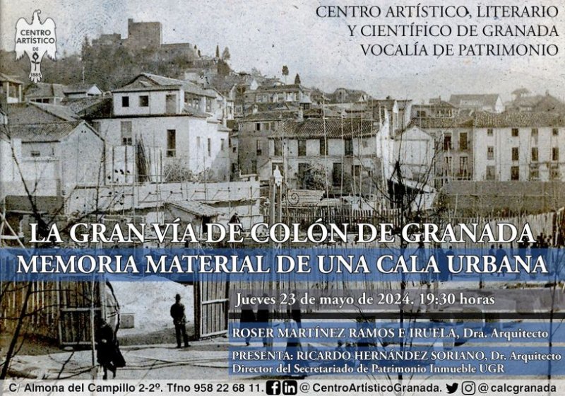 cartel presentación La Gran Vía de Granada