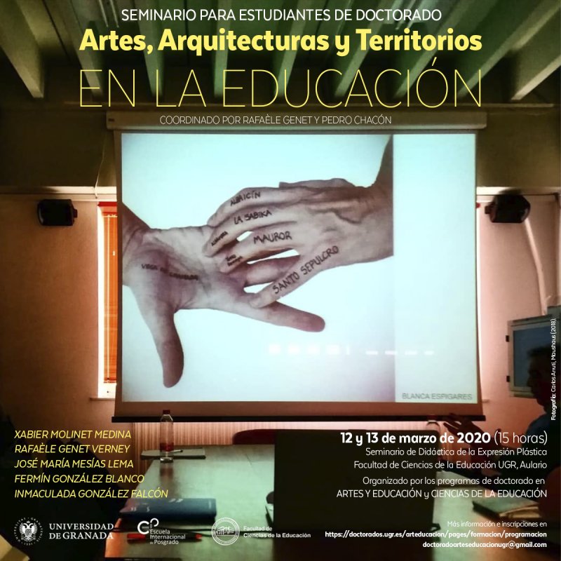 Seminario: Artes, Arquitecturas Y Territorios en la Educación