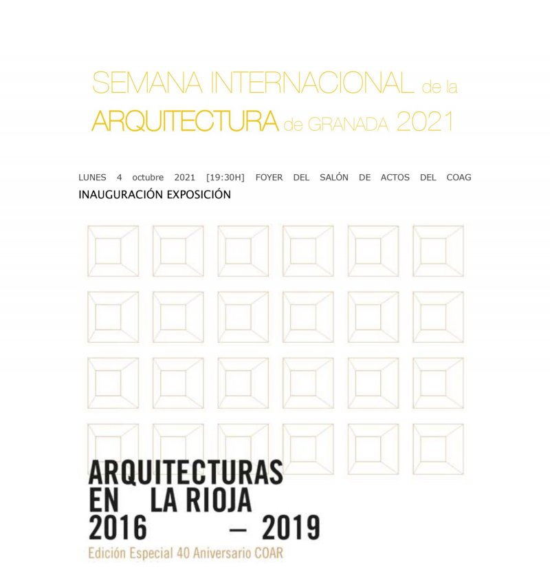 Exposicion Semana de Arquitectura 2021